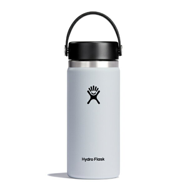 ＼最大100%Pバック+P10倍確定+最大2000円OFF／【スタートキャンペーン中】 ハイドロフラスク HydroFlask Hydration 16oz Wide Mouth White 473ml【メーカー認定オンラインストア】