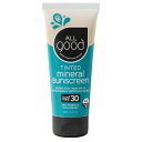 \4/21が買い時!P8倍確定+3%OFF/オールグッド ALL good ティントサンスクリーンローション spf30 89ml【メーカー認定オンラインストア...