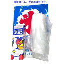 かき氷50人セット A 1.8Lハニー製シロップ、発泡カップ、プラスチックスプーン、ビニール氷旗の夏祭り4点 カキ氷セット