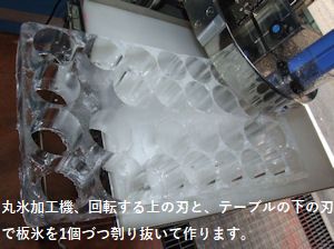 丸氷 60mm 15個入り6袋 1箱 合計90個 割れ対策二重箱仕様 日付指定 プレミアム ボールアイス アイスボール 送料無料 完璧な球体 ウイスキー ハイボール 透明 業務用