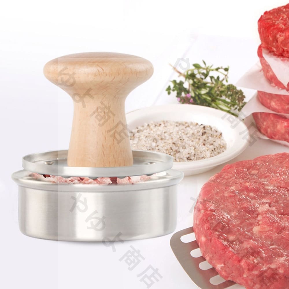 ハンバーガープレス DIY 肉プレス 調理器具 パティ作り 肉プレス 手軽にパテが作れる キッチン用品 ハンバーガープレスバーガープレス鋳造アルミニウム製の充填バーガープレスセットバーガーメーカーノンスティックハンバーガーモールドキット 送料無料