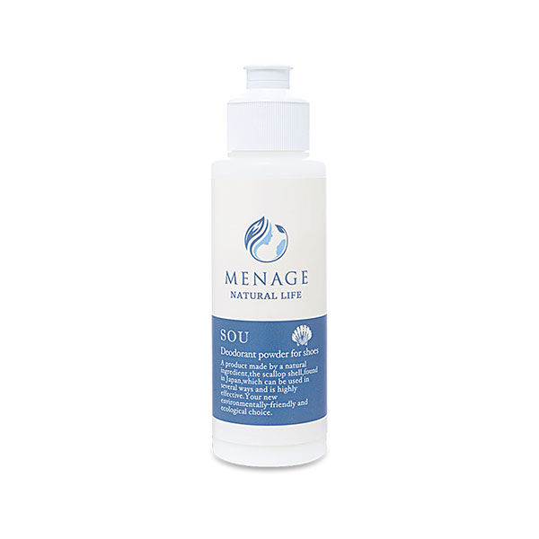 MENAGE NATURAL LIFE　SOU　-爽-　40g メナージュナチュラルライフ 自然派靴用消臭・除菌パウダー