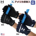 【日本未発売 アメリカ直輸入】 アンダーアーマー UnderArmour 一般バッティング手袋 バッティンググローブ 大人用 一般用 ハーパー ハッスル UA Harper Hustle 限定 BH 1318092