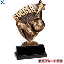 野球 サッカー記念品 オリジナル限定記念品 トロフィー (サッカーバージョン) レーザー彫刻プレート加工込み プレゼント