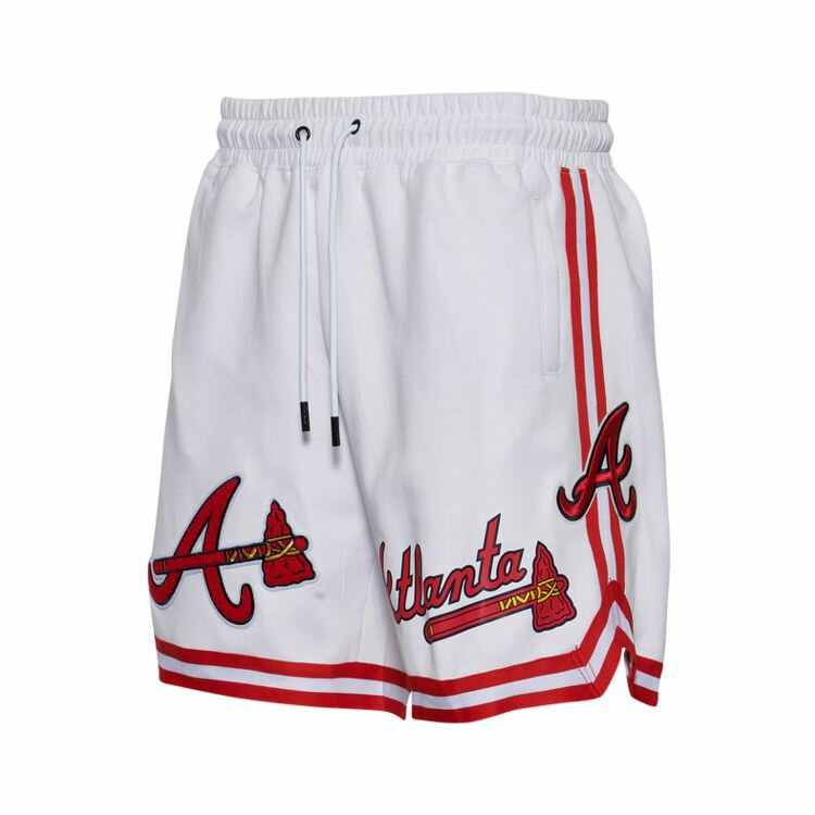 Rakuten - 野球 ウェア プロ スタンダード アトランタ ブレーブス ショーツ ハーフパンツ MLB ホワイト メンズ ボトムス Pro Standard MLB Shorts LAB331802
