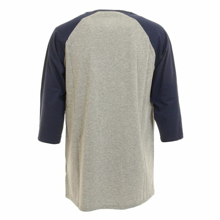 ナイキ NIKE Tシャツ メンズ 七分袖 N414-019N 野球 MLB シアトルマリナーズ ネイビー グレー ラグランTシャツ 大人用 一般用七分