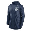 ナイキ NIKE フーディー 長袖 NKAD-44HN 野球 MLB ニューヨークヤンキース ドライフィット 大人用 一般用 Dri-Fit Split Logo Long Sleve Hooded(4)