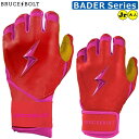 【ブルースボルト バッティング手袋】 野球 バッティンググローブ バッテ BRUCEBOLT メンズ 大人用 MLB メジャー ロングカフ ショートカフ かみなり カミナリ ybc