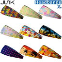 【JUNK Brands】 ジャンク ヘッドバンド 野球 ジャンクブランド ヘアバンド ヘアーバンド 汗止め 髪留め MLB メジャー プロ野球 スポーツ アクセサリー 海外 アメリカ バスケ テニス ランニング トレーニング サンカット 男女兼用 子供 BIG BANG LITE カラフル ybc