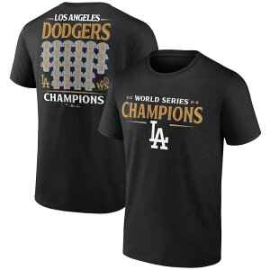 ロサンゼルス・ドジャース ワールドシリーズ制覇記念Tシャツ メジャーリーグ MLB LAD メンズ 半袖 ファナティクス Fanatics 公式ライセンス商品 野球 ybc プレゼント