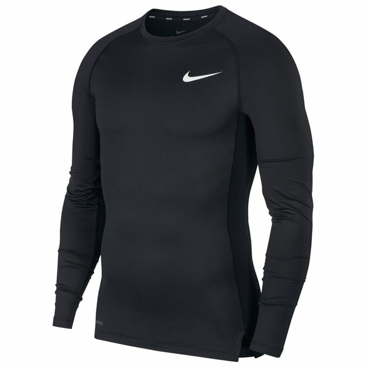 ナイキ NIKE アンダーウェア 長袖 メンズ ナイキプロ BV5589 野球 アンダーシャツ インナー 大人 ブラック トレーニングシャツ
