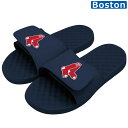 スポーツサンダル スリッパ スライド MLB ISlide 野球 ボストンレッドソックス Boston Red Sox ネイビー ybc プレゼント