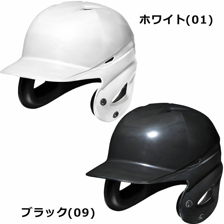 ミズノ mizuno 軟式用 打者用ヘルメット 野球 両耳付 1DJHR111 SGマーク合格 ybc 2