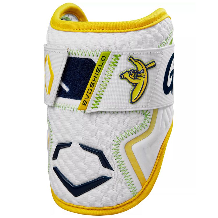 【エボシールド エルボーガード】 野球 防具 日本未発売 サバンナバナナズ EvoShield x Savannah Bananas Pro-SRZ 2.0 Batter's Elbow Guard ybc プレゼント