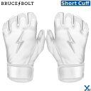 【ブルースボルト ショートカフ バッティング手袋】 野球 バッティンググローブ バッテ BRUCEBOLT メンズ 大人用 ヌートバー ybc プレゼント