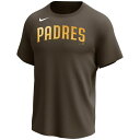 ナイキ ペアTシャツ 【コットン100% サンディエゴ・パドレス】 ナイキ NIKE Tシャツ MLB サンディエゴ パドレス San Diego Padres メジャーリーグ 半袖 野球 トレーニングウェア メンズ レディース ユニセックス N199-20Q-PYP-J74 ybc