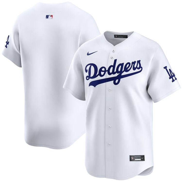 商品名 ドジャース ナイキ ユニフォーム メンズ NIKE MLB Los Angeles Dodgers Home Limited Jersey T7LMLDHOLD-L23 ybc 大谷翔平 カラー ・ホワイト 実物に近いカラーになるよう注意を払っておりますが お客様のモニターや使用環境により、 商品の色味が異なって見える場合がございます。 予めご了承下さい。 仕様/詳細 ■メーカー ・NIKE/ナイキ ■カラー ・ホワイト ■サイズ ・Sサイズ ・Mサイズ ・Lサイズ ・XLサイズ ■素材 ポリエステル100% ■詳細 S 身幅:50cm 肩幅:42.5cm 着丈:77cm そで丈:26cm M 身幅:54.5cm 肩幅:46cm 着丈:78.5cm そで丈:27cm L 身幅:60cm 肩幅:49cm 着丈:79cm そで丈:28cm XL 身幅:65cm 肩幅:52.5cm 着丈:80.5cm そで丈:28.5cm ※メーカー参考サイズ ※ご注文前に必ずお読み下さい※ 【注意事項】 ・当店の掲載商品は、複数のショピングサイトと 　実店舗でも同時販売している為 　同タイミングのご注文があった場合 　商品がまれに欠品する場合がございます。 ・在庫は定期的に更新しておりますが 　表記在庫が100%ではございません。 ・限定商品以外の在庫欠品の際は 　メーカーお取り寄せとなりお届けにまで 　お日にちを頂く場合がございます。 　また、メーカー欠品・廃盤等により 　ご用意できない場合もございます。 　その際はお知らせ致しますので 　ご了承くださいます様お願い致します。 ・新品未使用品でございますが 　商品自体の作りに個体差があったり 　縫製の粗さ・糸のほつれ・汚れ・スレ等の 　雑な部分があったり、外箱・内箱がある 　場合には輸送時につく 　多少の汚れ・スレ・傷み 　破れ等があることがございます。 ・沖縄県・離島に限り、送料無料となる金額が 　異なりますのでご了承ください。 メーカー希望小売価格はメーカーカタログに基づいて掲載しています