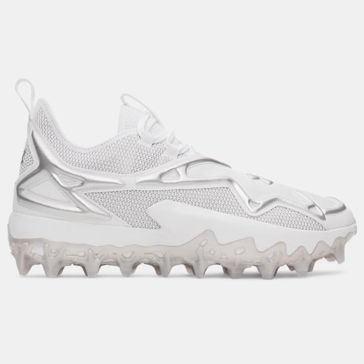 UNDER ARMOUR / アンダーアーマー 高機能 野球スパイクメンズ ベースボールスパイク 軽さ・グリップ・フィット感。勝利へ導く一足。 検索KW：アンダーアーマー 野球 スパイク ポイントスパイク TPU 軽量 クッション ベースボール 【数量限定 / 海外限定モデル】 海外流通モデルのため、在庫がなくなり次第販売終了となる場合があります。 気になる方はお早めのご購入をおすすめします。 軽さ・フィット感・グリップ力。勝利へ導く高機能ベースボールスパイク。 軽量メッシュ 優れた通気性と耐久性 EVAクッション 快適な履き心地を実現 TPUプレート 抜群のグリップ力 プレーヤーのパフォーマンスを最大限に引き出すために設計された、アンダーアーマーの高機能ベースボールスパイク。 軽量で耐久性に優れたTPUメッシュアッパーが高い通気性を確保し、ブーティー構造による優れたフィット感で足全体をしっかりホールドします。 フルレングスEVAミッドソールが衝撃を吸収し、長時間のプレーでも快適な履き心地をキープ。 アグレッシブなTPUアウトソールプレートが地面をしっかり捉え、スプリント・守備・スイング時に優れたグリップ力を発揮します。 ■ 商品特徴 ・軽量で耐久性に優れたTPUメッシュアッパー ・ブーティー構造で高いフィット感とホールド性能 ・前足部ケージがつま先周辺を保護 ・フルレングスEVAミッドソールで快適なクッション性 ・TPUプレートが優れたグリップ力を発揮 ・スプリント・打撃・守備をサポートする設計 ■ 素材・仕様 アッパー：TPUメッシュ/合成素材 ミッドソール：フルレングスEVA アウトソール：TPUプレート タイプ：ポイントスパイク 対象：一般用・メンズ ■ こんなプレーヤーにおすすめ ・軽量で動きやすいスパイクを探している方 ・通気性とフィット感を重視する方 ・高いグリップ力でプレーしたい方 ・試合・練習どちらでも使える高性能モデルを求める方 ※海外モデルのため、箱や本体に細かな傷・汚れが見られる場合があります。 ※サイズ感には個人差があります。 ※つま先を引きずる投手の方は、つま先保護用品の使用をおすすめします。 ※ご注文後のキャンセル・サイズ交換は原則お受けできません。 ■ 発送について 海外お取り寄せ商品となる場合は、発送まで約1〜2ヶ月ほどお時間をいただく場合がございます。 【検索ワード】 アンダーアーマー 野球 スパイク ポイントスパイク ベースボール メンズ 樹脂底 TPU 軽量 通気性 クッション グリップ 野球シューズ ベースボールスパイク 一般用 海外限定