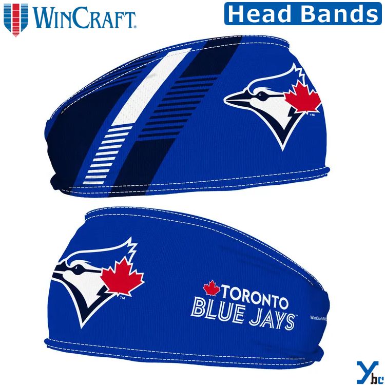 MLB トロント ブルージェイズ ヘッドバンド WinCraft ヘアバンド Toronto Blue Jays メジャーリーグ 野球 スポーツ 汗止め トレーニング ランニング メンズ レディース 公式ライセンス グッズ ybc