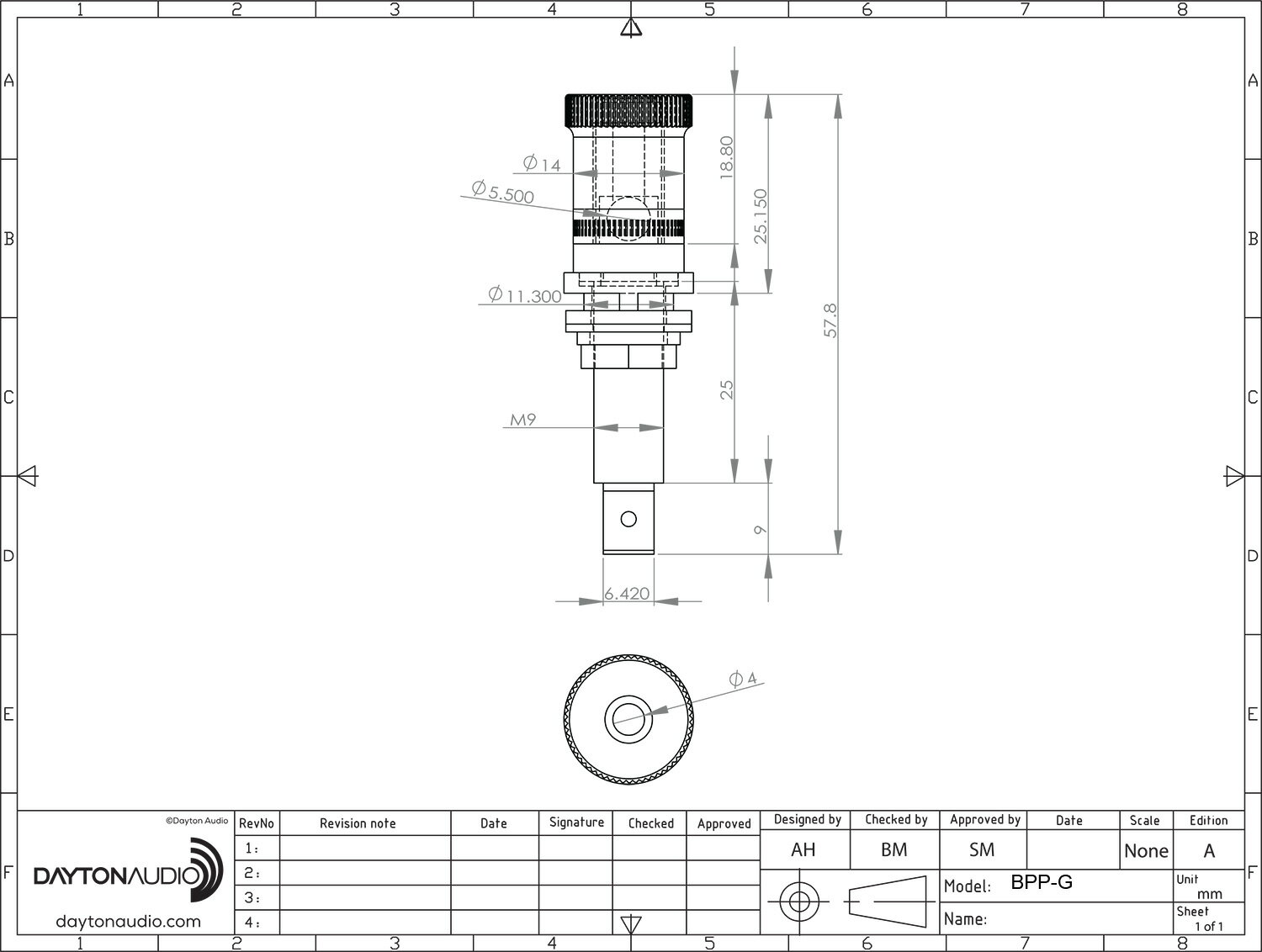 Dayton Audio BPP-G �ץ�ߥ��� �Х���ǥ��󥰥ݥ��� ������ɡʥڥ���
