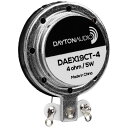 Dayton Audio DAEX19CT-4 スピーカーユニット 1.9cm コインタイプ エキサイター 5W 4Ω（振動スピーカー）