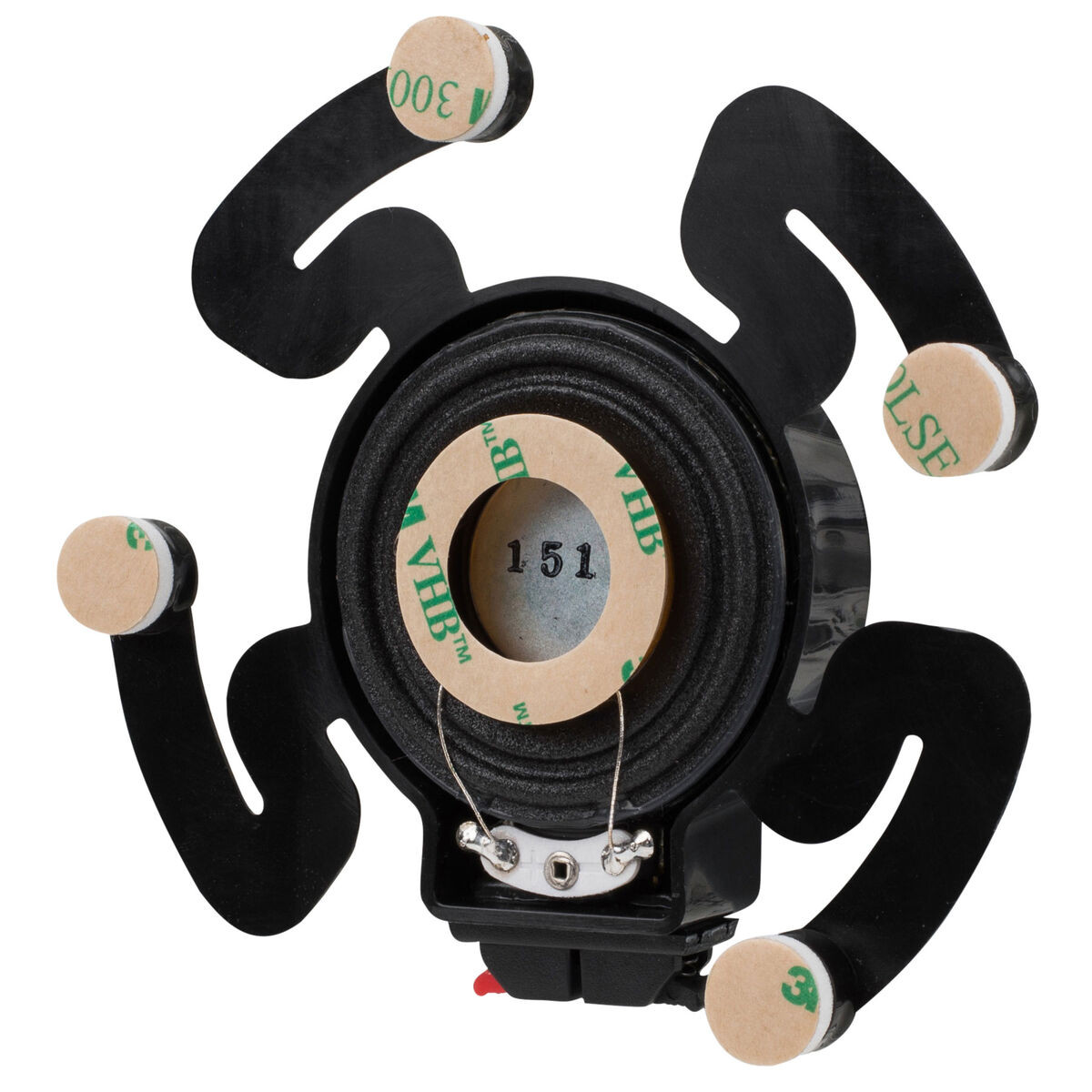 Dayton Audio DAEX25Q-4 25mm 4本脚付 エキサイター 20W 4Ω（振動スピーカー）