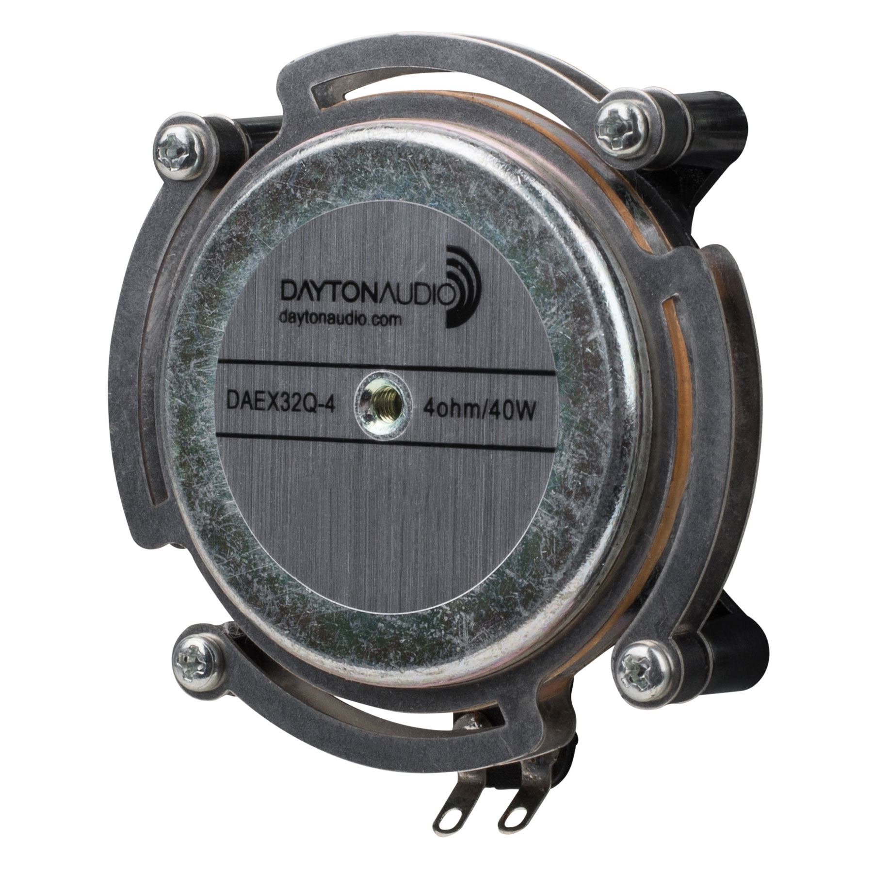 Dayton Audio DAEX32Q-4 3.2cm スピーカーユニット スチールスプリング タイプ エキサイター 20W 4Ω（振動スピーカー）