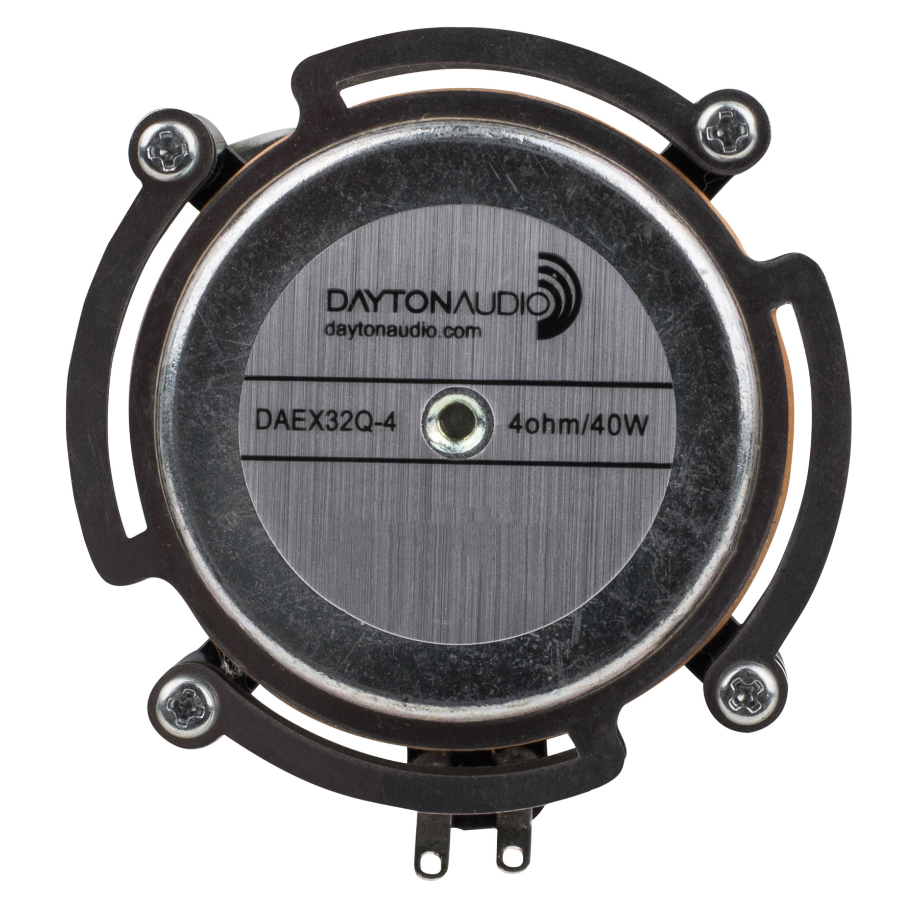 Dayton Audio DAEX32Q-4 3.2cm スピーカーユニット スチールスプリング タイプ エキサイター 20W 4Ω（振動スピーカー） 3
