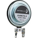 Dayton Audio EX25CT2-4 スピーカーユニット 2.5cm コインタイプ 「交換リング付」 エキサイター 振動スピーカー 10W 4Ω