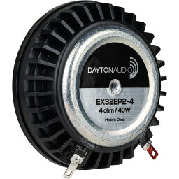 Dayton Audio EX32EP2-4 スピーカーユニット3.2cm 超強力型 「交換リング付」 エキサイター 振動スピーカー 40W 4Ω