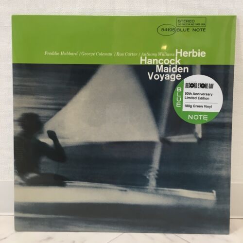 【輸入盤 レコード】MAIDEN VOYAGE : HERBIE HANCOCK　 |50th Anniversary Limited Edition 180g Green Vinyl ハービー・ハンコックの50周年記念限定版 180g グリーン ビニール HERBIE HANCOCK　『MAIDEN VOYAGE』【50th Anniversary Limited Edition 180g Green Vinyl】1965 年の処女航海は、偉大なピアニストのキャリアにおける最高の芸術的成果の 1 つです。ハンコックには、マイルス・デイヴィス・クインテットのバンドメイトであるベースのロン・カーターとドラムのトニー・ウィリアムズ、そしてトランペットのフレディ・ハバードとテナー・サックスのジョージ・コールマンが参加しています。　このクインテットは、ハンコックのオリジナル曲 5 曲の海洋探検に乗り出し、そのうちのいくつかは、タイトル トラック「Eye of the Hurricane」や「Dolphin Dance」など、ジャズ用語集の不朽のスタンダードとなっています。【収録曲】- Side 1 -1. MAIDEN VOYAGE2. THE EYE OF THE HURRICANE3. LITTLE ONE- SIde 2 -1. SURVIVAL OF THE FITTEST2. DOLPHIN DANCE■LABEL：Blue Note Records■UPC:：602547228178■RELEASE DATE：2015年 6