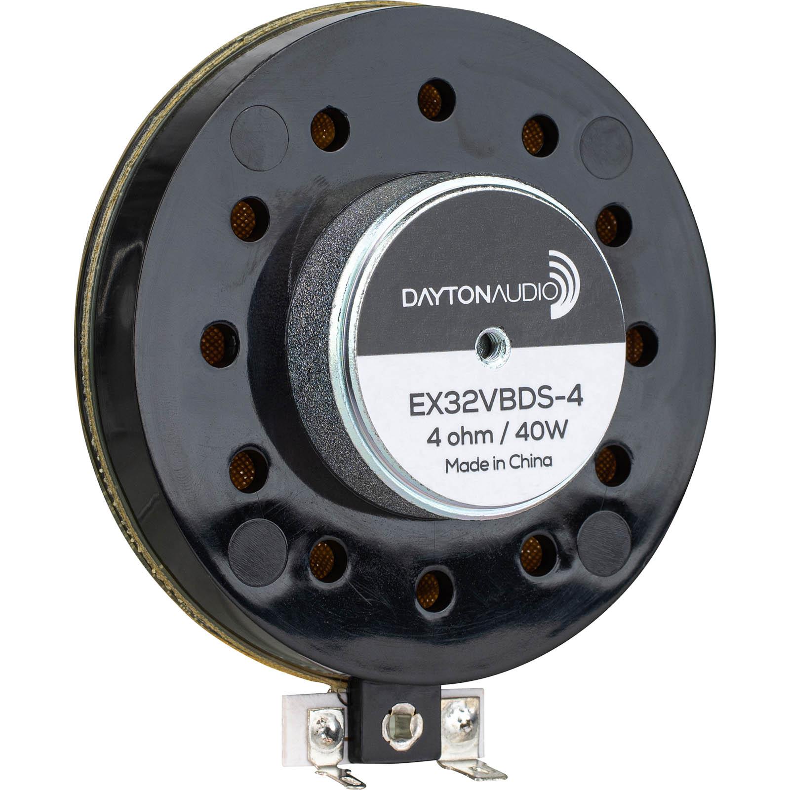Dayton Audio EX32VBDS-4 Xs[J[jbg 3.2cm ~bhoX uOtv GLTC^[ UXs[J[ 40W 4