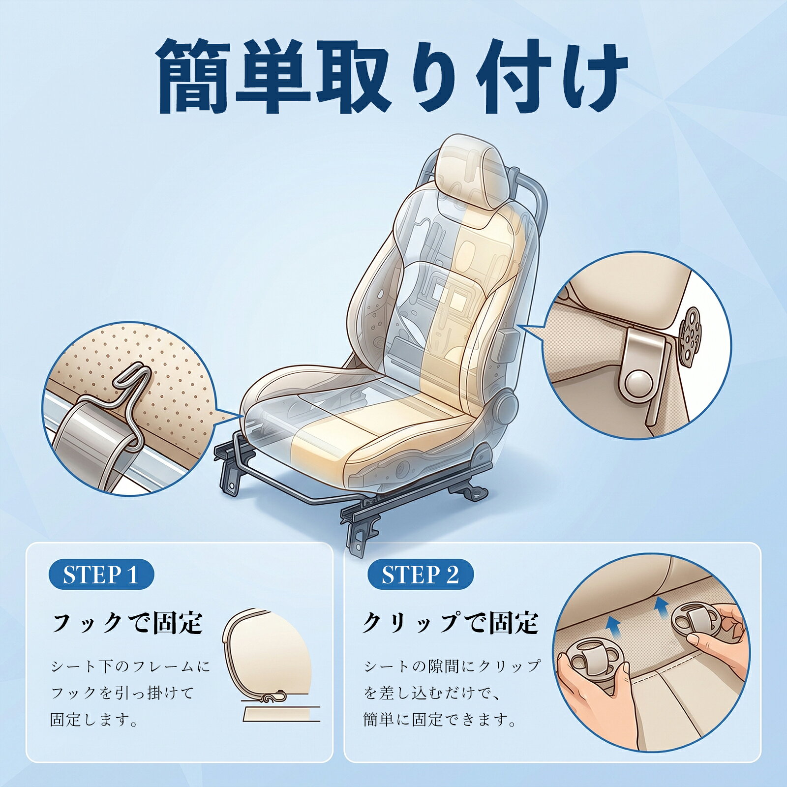 【ポイント10倍 送料無料】bZ4X 互換性 シートクッション 車用 腰クッション 座布...