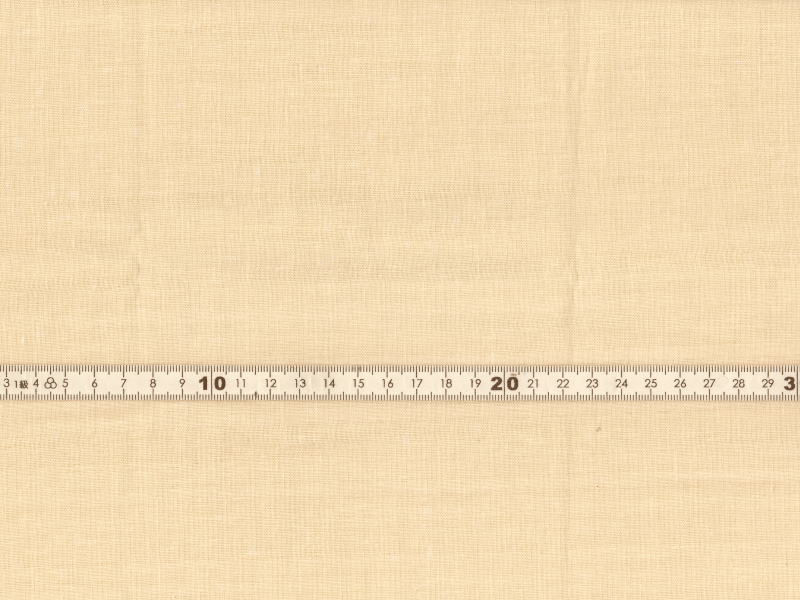 【送料無料】Wガーゼ生地 ライトベージュ 無地