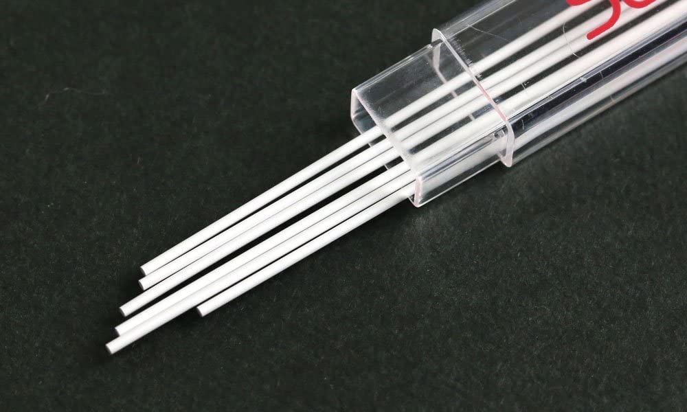 【送料無料】Sewline ソーラインシャープペンシル専用替芯 白 6本入り