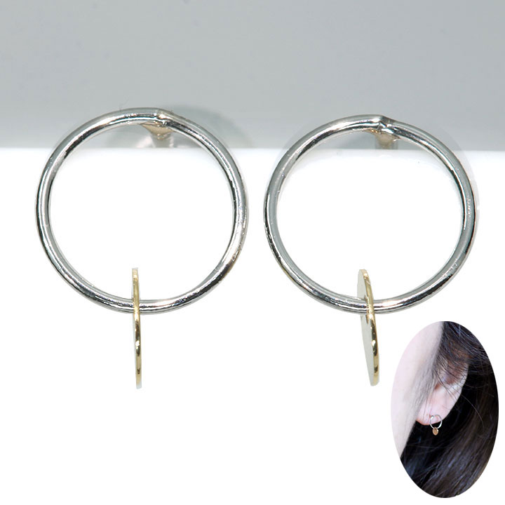 PT900/K18YG �ץ����900��������� �ԥ��� ��������˥������뤬�ɤ�� ����°�϶� ������ /Ycollection�磻���쥯�����/����̵��