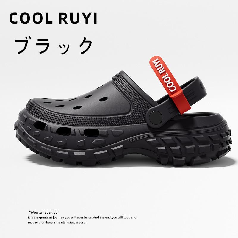 サンダル メンズ レディース クロッグサンダル サボサンダル クロックス風 厚底 夏...