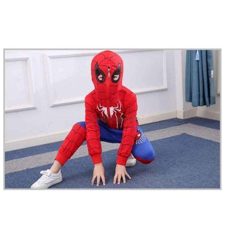 3点セット子供服 スパイダーマンパーカー 男の...の紹介画像3