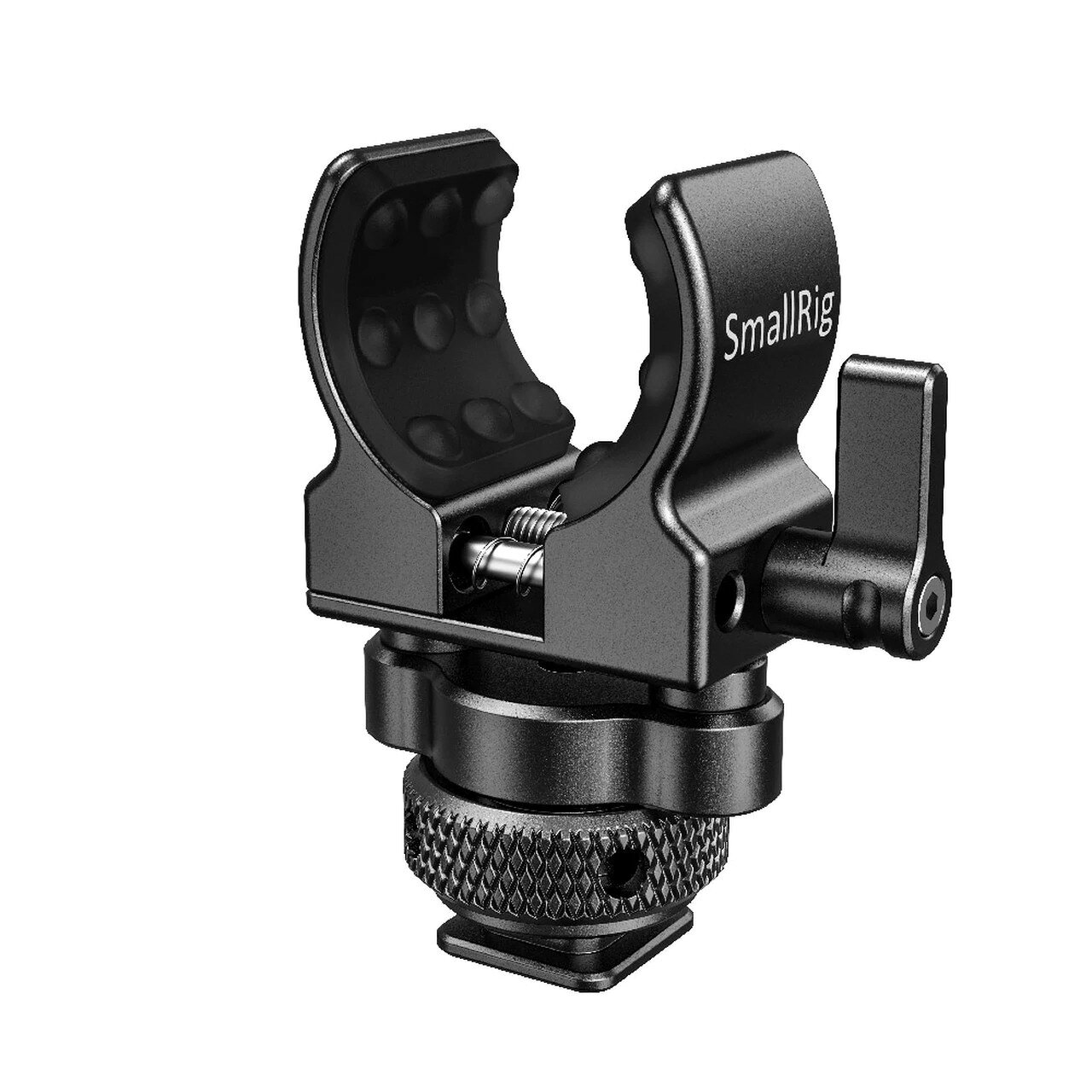 SmallRig2352 ガンマイク用ホルダー（シューマウントアダプタータイプ） SR2352