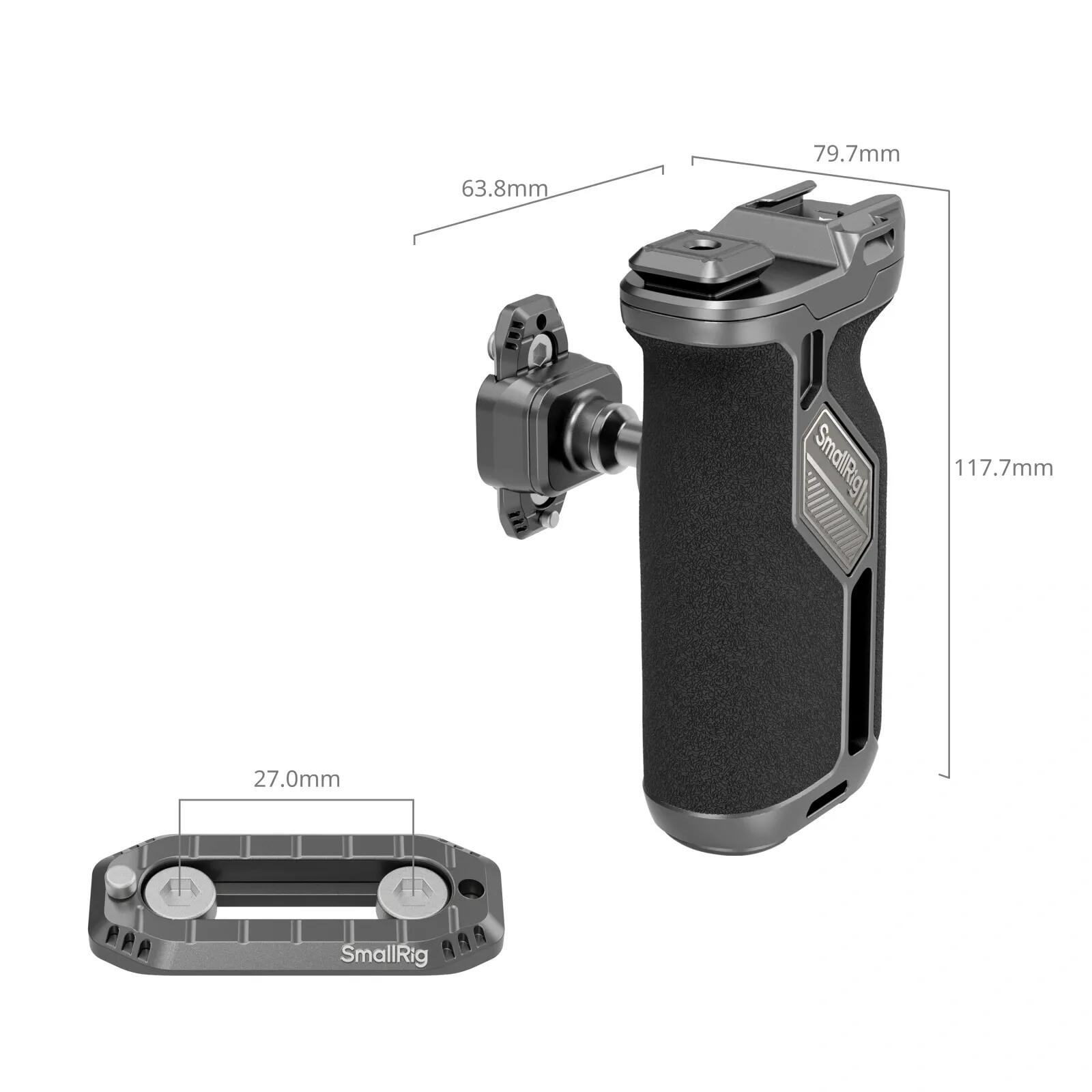 SmallRig4485 HawkLock H21クイックリリース回転式サイドハンドルキット SR4485
