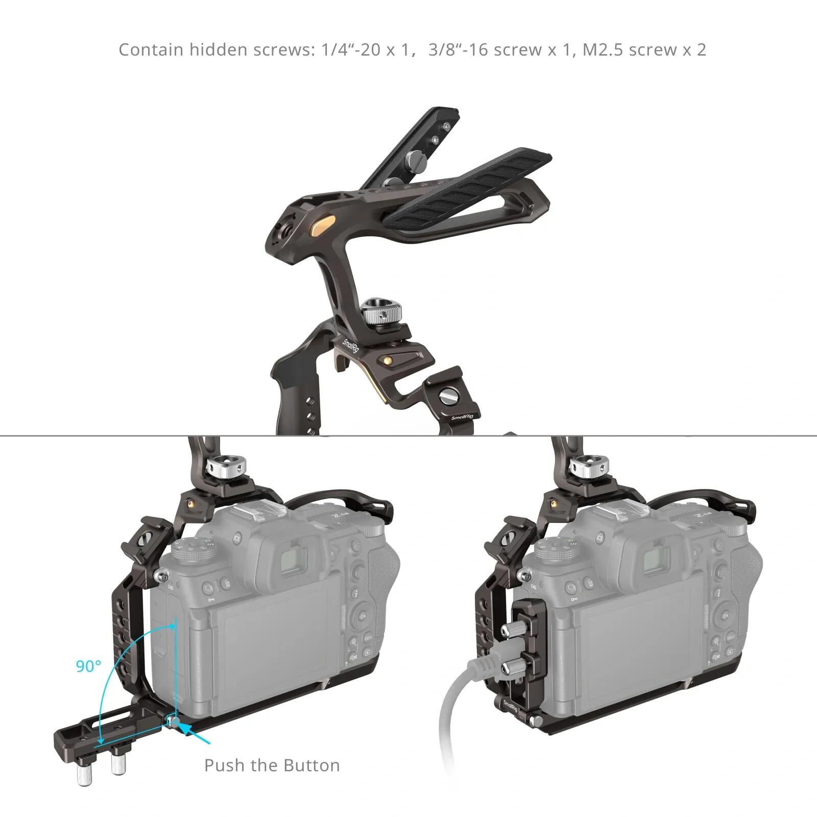 SmallRig SR4522 [Nikon Z 6III 用 「ナイトイーグル」ケージキット]