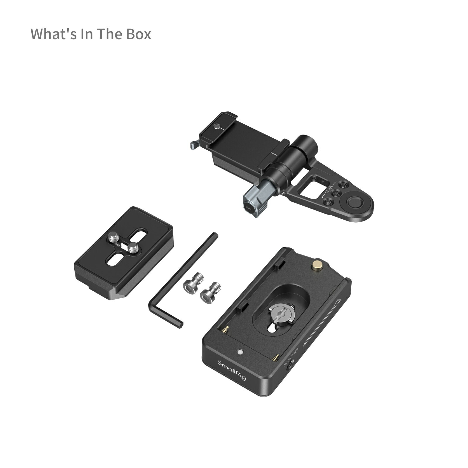 SmallRig4696 ミラーレスカメラ用NP-Fバッテリーアダプターマウントプレートキット...