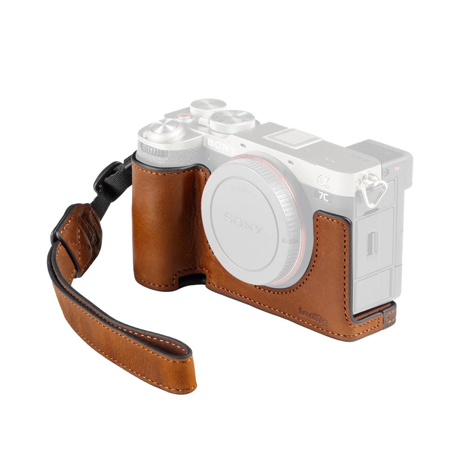 SmallRig Sony Alpha 7C II / Alpha 7CR用 カメラレザーケースキット SR5015
