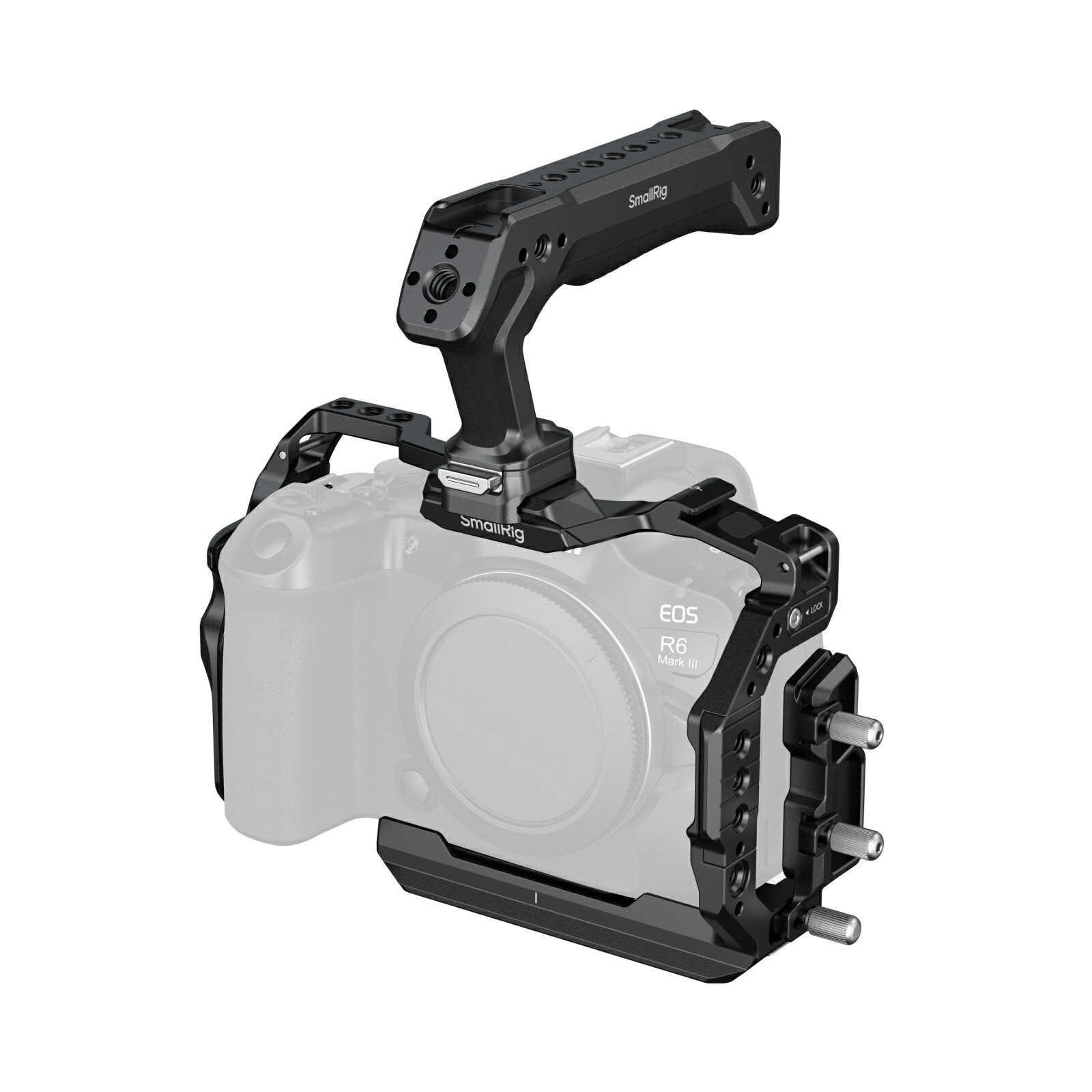 SmallRig Canon EOS R6 Mark III/R6 II/R5 II用 トップハンドル HawkLock ケージキット SR5957