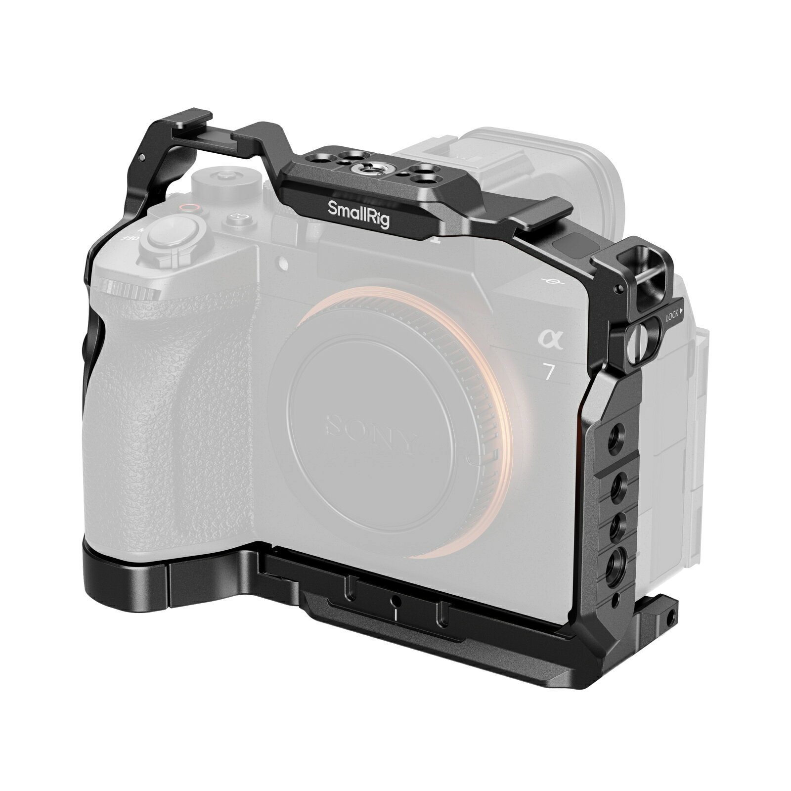 Sony Alpha 7 V / 7R V / 7 IV用「HawkLock」クイックリリースケージ SR6023/SR602...
