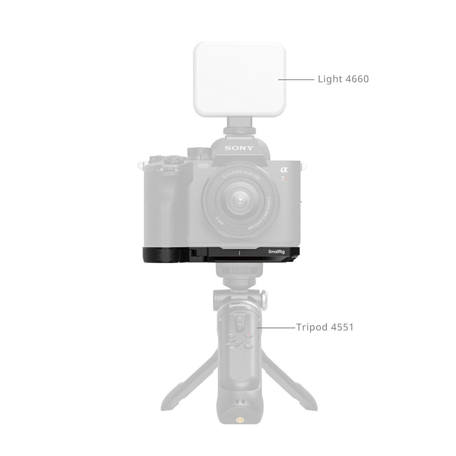 SmallRig ソニーα7R VI用 ベースプレートマウントプレート SR6705