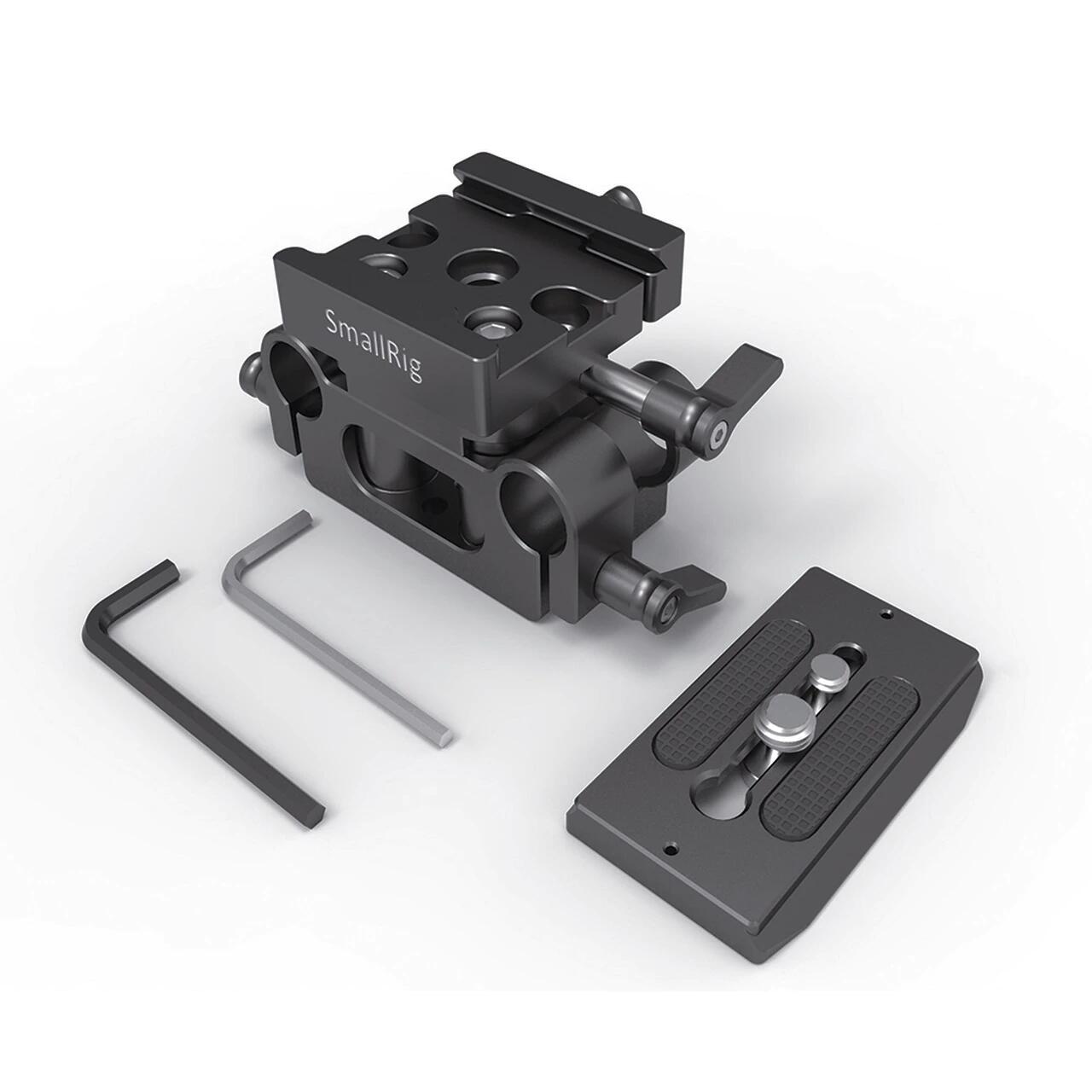 SmallRig2272 汎用15mm レールサポートシステムベースプレート