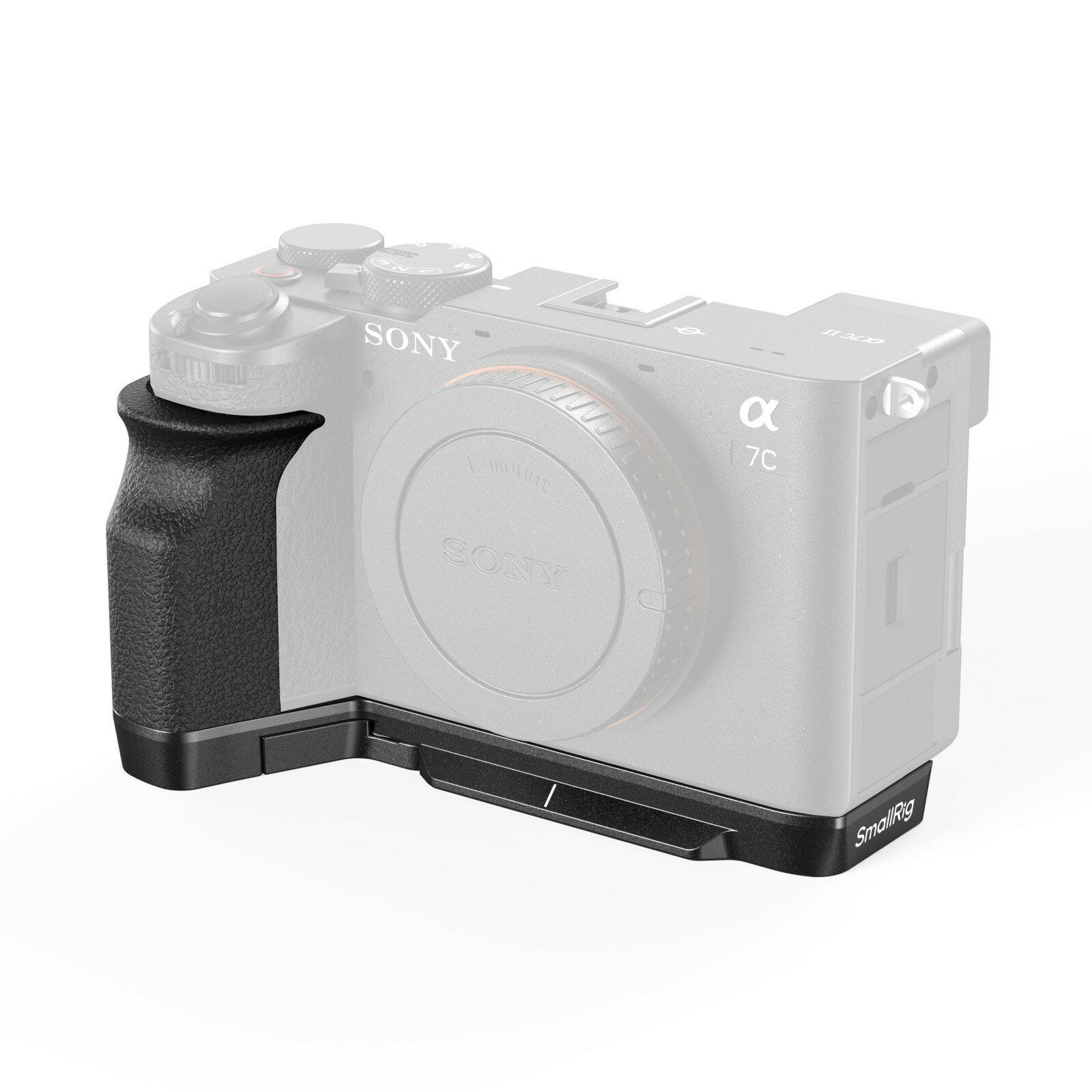 SmallRig L型マウントプレート（シリコンハンドル付き） Sony Alpha 7C II / Alpha 7CR 4797 B カメラのグリップを向上させるために設計されています。L字型グリップは、底部の1/4インチ-20ネジでカメラに取り付けられ、内蔵のシリコンパッドが傷を防ぎます。互換性ソニー α7C II / α7CRパッケージL-シェイプマウントプレート×1仕様製品寸法: 125.4 x 68.5 x 62.6mm / 4.9 x 2.7 x 2.5インチパッケージ寸法: 162.0 x 122.5 x 69.0 mm / 6.4 x 4.8 x 2.7インチ????製品重量: 86.0 ± 5.0g / 3.0 ± 0.2オンスパッケージ重量: 159.0 ± 5.0g / 5.6 ± 0.2オンス材質：アルミニウム合金、シリコン