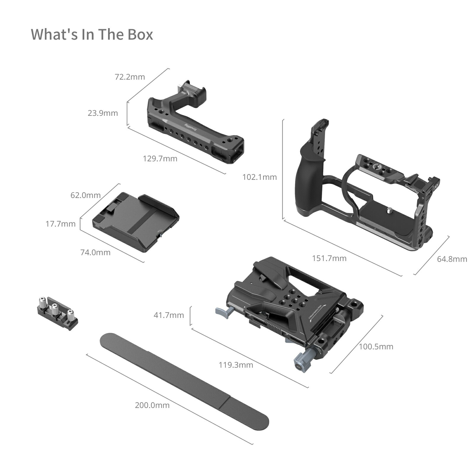 SmallRig「HawkLock」Nikon ZR用クイックリリースケージキット SR6113