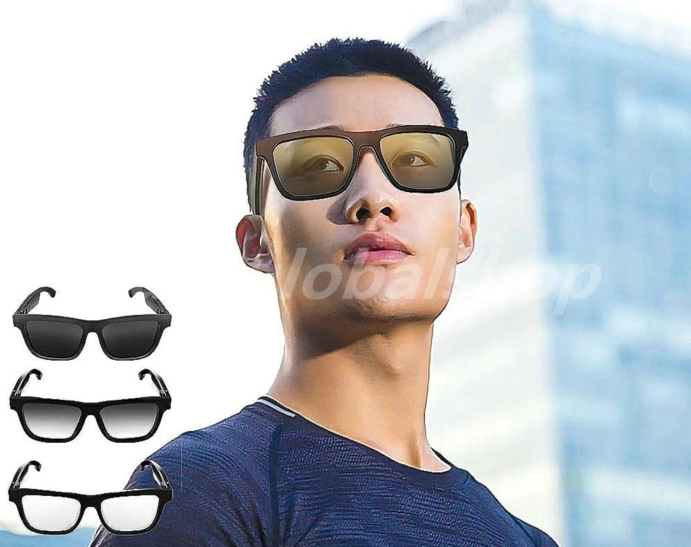 楽天Yell2023スマートメガネ ワイヤレス メガネ スマート眼鏡 Bluetooth5.0 軽量 スマートグラス ワイヤレス オーディオグラス 音楽 防水 スマートサングラス ワイヤレス アイウエア 超小型化 通話可能